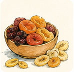 Fruits déshydratés