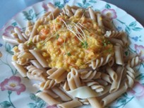 Lentilles corail aux carottes