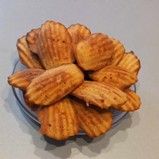 Madeleines complètement oranges