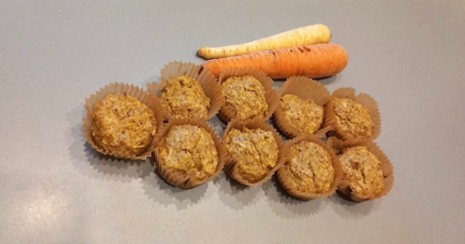 Muffins aux panais et carottes